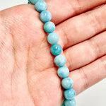 Larimar Gemstone Crystal Bracelet 8mm - Ai NeJewellery