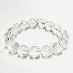 Lemurian Quartz Crystal Gemstone Bracelet 12mm - Ai Ne