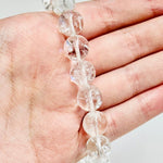 Lemurian Quartz Crystal Gemstone Bracelet 12mm - Ai Ne