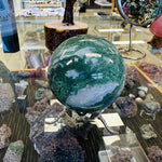 Moss Agate Crystal 5.8cm - Ai Ne