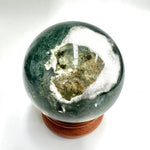 Moss Agate Crystal Sphere 986 grams | 9cm - Ai Ne