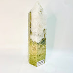 Moss Agate Crystal Tower 481 grams | 15cm - Ai Ne