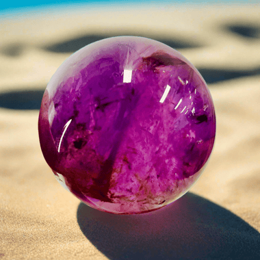 Natural Ametrine Crystal sphere 43mm | 105grams - Ai NeGifts & Crystals