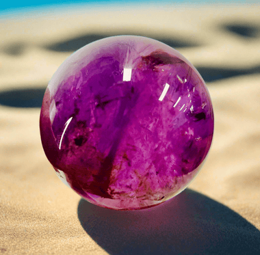 Natural Ametrine Crystal sphere 43mm | 105grams - Ai NeGifts & Crystals