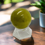 Natural Citrine Sphere Crystal of Abundance 237 grams - Ai NeGifts & Crystals