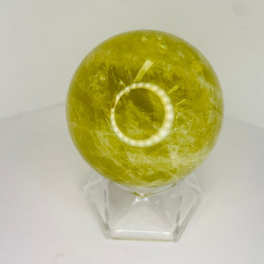 Natural Citrine Sphere Crystal of Abundance 325 grams - Ai NeGifts & Crystals