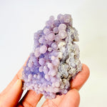 Natural Grape Agate Cluster | Embrace Elegance and Natural Energy 116 grams | 8 cm - Ai Ne