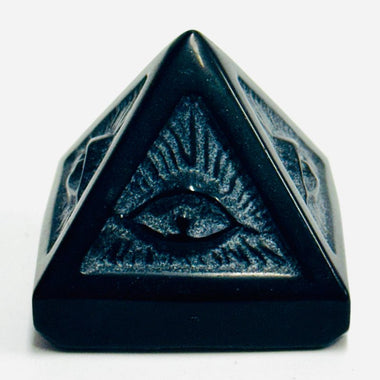 Obsidian Crystal Pyramid 4cm | 65 grams - Ai Ne
