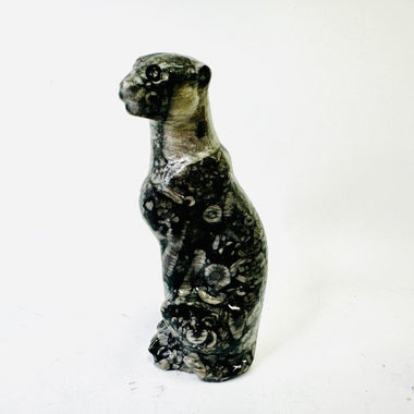 Ocean Jasper Crystal Cat | Embrace the Tranquility of Oceanic Energies 8cm - Ai NeDefault Category