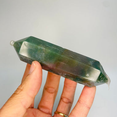 Ocean Jasper Crystal Large Palm Stone 111 grams | Embrace the Tranquility of Oceanic Energies - Ai NeDefault Category
