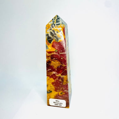 Ocean Jasper Crystal Large Palm Stone 253 grams | Embrace the Tranquility of Oceanic Energies - Ai NeDefault Category