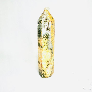 Ocean Jasper Crystal Point | Embrace the Tranquility of Oceanic Energies 10 cm - Ai NeDefault Category