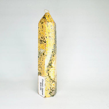 Ocean Jasper Crystal Point | Embrace the Tranquility of Oceanic Energies 10 cm - Ai NeDefault Category