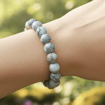 Opal and Pietersite Gemstones Crystal Bracelet 9-10mm - Ai NeJewellery