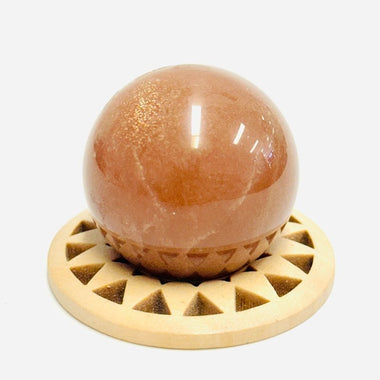 Orange Moonstone Crystal Sphere | choose size - Ai NeDefault Category