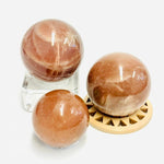 Orange Moonstone Crystal Sphere | choose size - Ai NeDefault Category