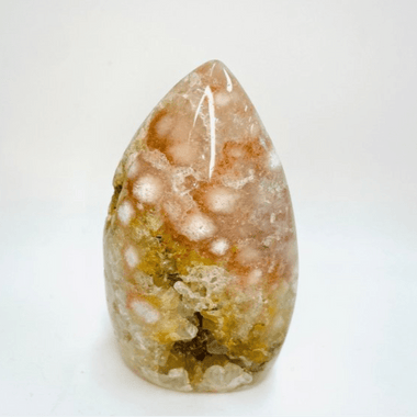 Pink Amethyst Flame Tower | Emotional healing Spiritual Growth Chakra Alignment - Ai Ne