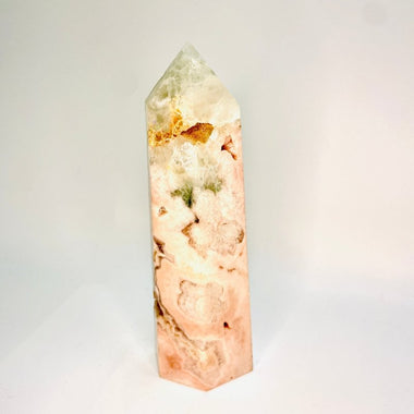 Pink Amethyst Tower | Emotional healing Spiritual Growth Chakra Alignment - Ai Ne