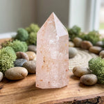 Pink Azeztulite Point 166 grams | 8.5cm - Ai Ne