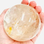Pink Azeztulite Sphere 596 grams | 7.5cm - Ai Ne
