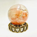 Pink Maligano Jasper Crystal Sphere | 203 grams |5cm - Ai Ne