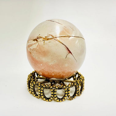 Pink Maligano Jasper Crystal Sphere | 203 grams |5cm - Ai Ne