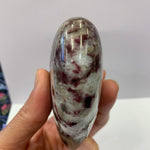 Pink Tourmaline Natural Crystal Love Heart - Ai Ne