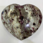 Pink Tourmaline Natural Crystal Love Heart - Ai Ne