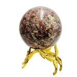 Pink Tourmaline Natural Crystal Sphere 347 grams | 6 cm - Ai Ne