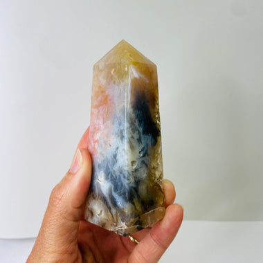 Plum Agate Crystal Point 212 grams - Ai NeGifts & Crystals
