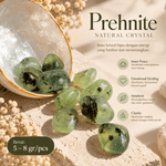 Prehnite Crystal Mini Tumble | Enhanced Intution - Ai Ne