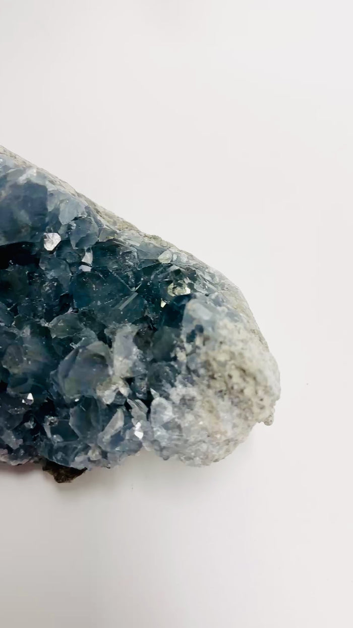 Stunning Celestite Crystal Geode 1245 grams