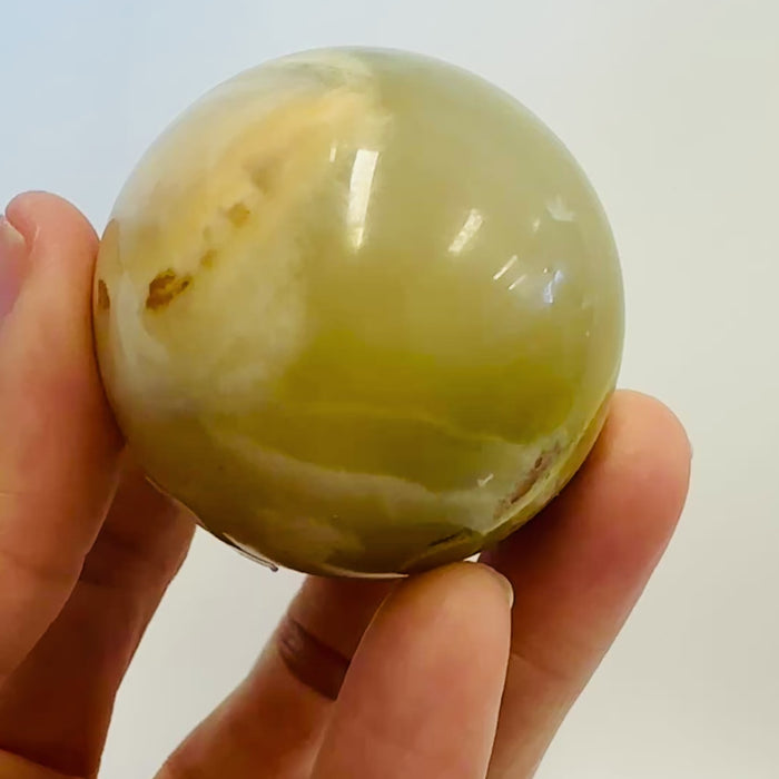 RARE Authentic High Quality Wasp 7 cm/ Bumble Bee Jasper Sphere 146 grams