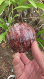 Red Quartz / astarte  Crystal Sphere