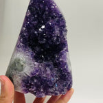 Amethyst Geode Cluster Stand Alone 1,353  grams