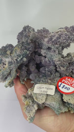 SALE! Authentic Grape Agate Cluster Crystal Gemstones 1.2 kgs