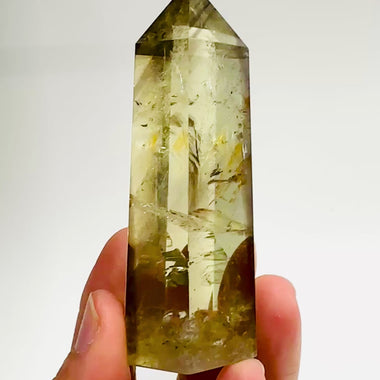 ''AAA'' Natural Citrine Point Crystal of Abundance  8 cm 117 grams