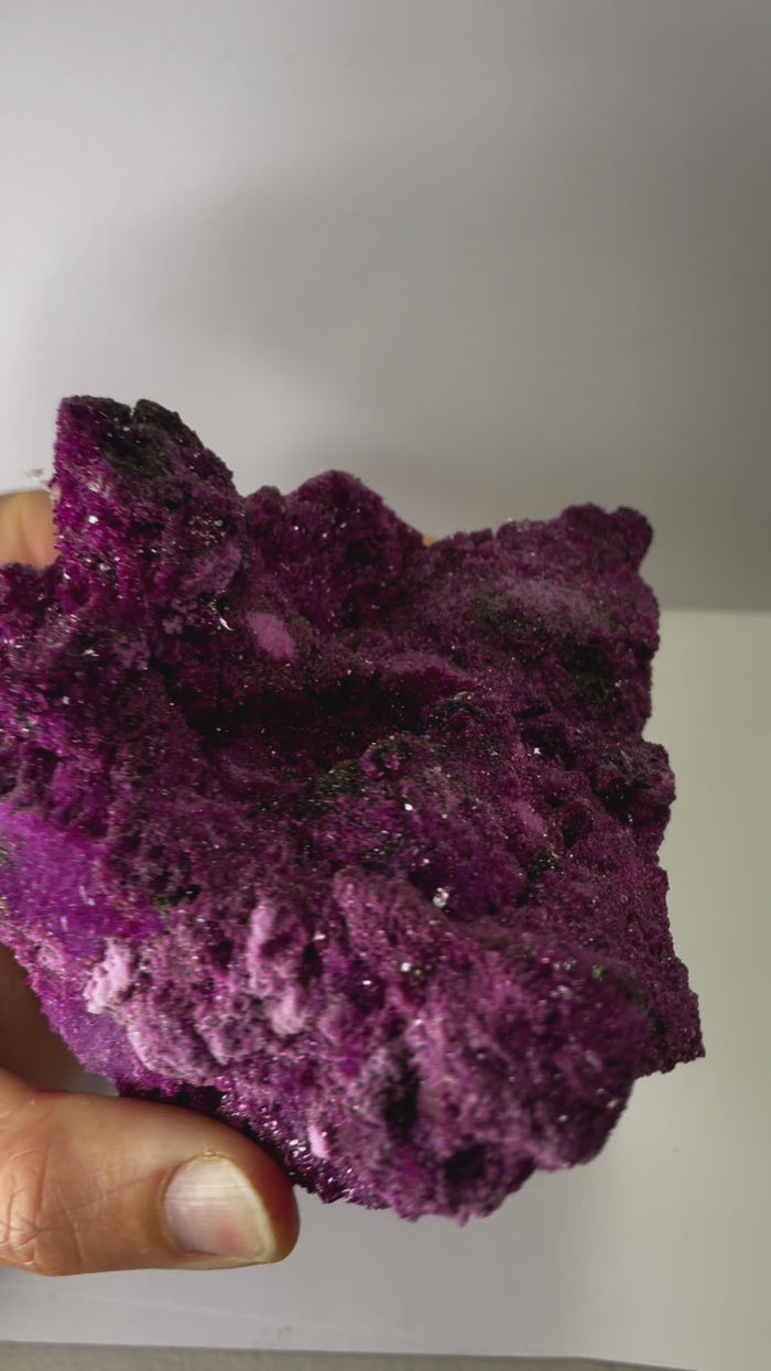 Authentic Fluorescent Ruby Crystal  | Radiate Passion and Spiritual Vibrancy  777 grams