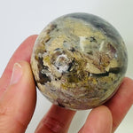 Ocean Jasper Crystal Sphere 172 grams | Embrace the Tranquility of Oceanic Energies 5cm