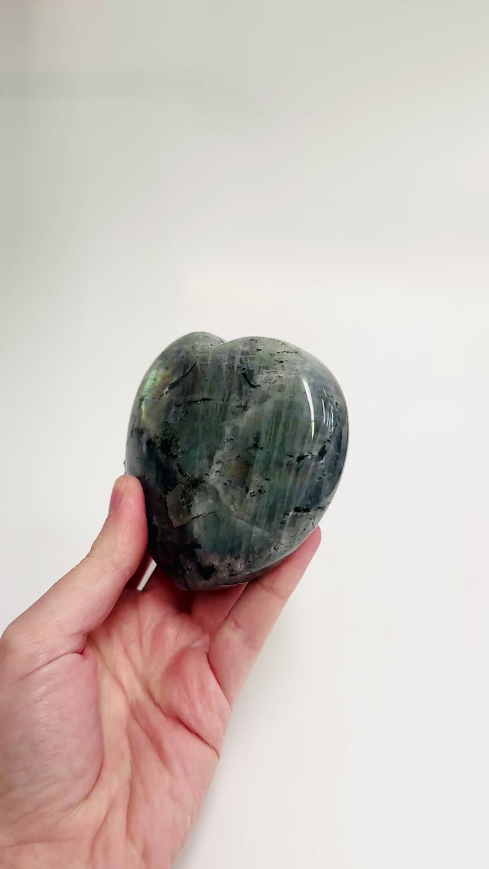 Labradorite Love Heart Crystal 9cm | 395 grams