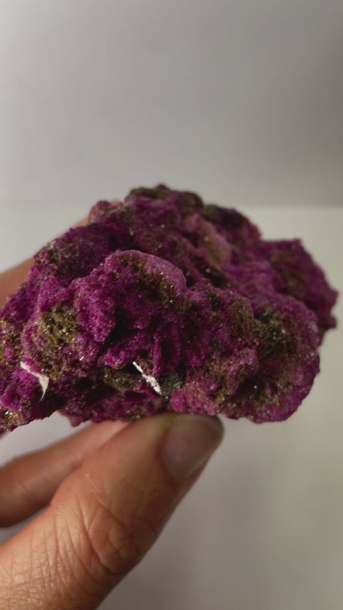 Authentic Fluorescent Ruby Crystal  | Radiate Passion and Spiritual Vibrancy  161 grams