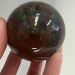 Ocean Jasper Crystal Sphere 317 grams | Embrace the Tranquility of Oceanic Energies