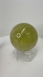 Natural Citrine Sphere Crystal of Abundance  325 grams