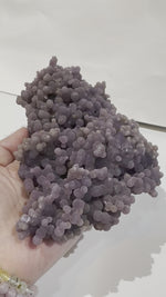 Large Natural Grape Agate Cluster | Embrace Elegance and Natural Energy 1.1kg