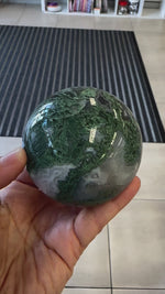 Moss Agate Crystal 5.8cm