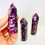 Purple Lepidolite / Lithium Crystal Point ''AAA'' Point 80 grams | Balance Clarity and Deeper Connection - Ai Ne