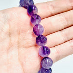 Purple Super 7 Crystal Bracelet 10 - 11mm - Ai NeDefault Category