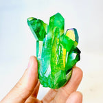 Rainbow Aura Quartz Cluster 6.5cm | Radiate Vibrant Energy and Harmony 171 grams - Ai NeGifts & Crystals