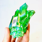 Rainbow Aura Quartz Cluster 6.5cm | Radiate Vibrant Energy and Harmony 171 grams - Ai NeGifts & Crystals