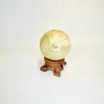 RARE Authentic High Quality Wasp 7 cm/ Bumble Bee Jasper Sphere 146 grams - Ai NeDefault Category